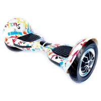 Гироскутер Smart Premium 10" Граффити белый