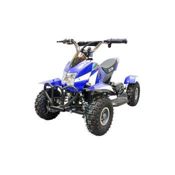 Электроквадроцикл GreenCamel Гоби K12 (24V 350W R4 Цепной привод) Сине-белый